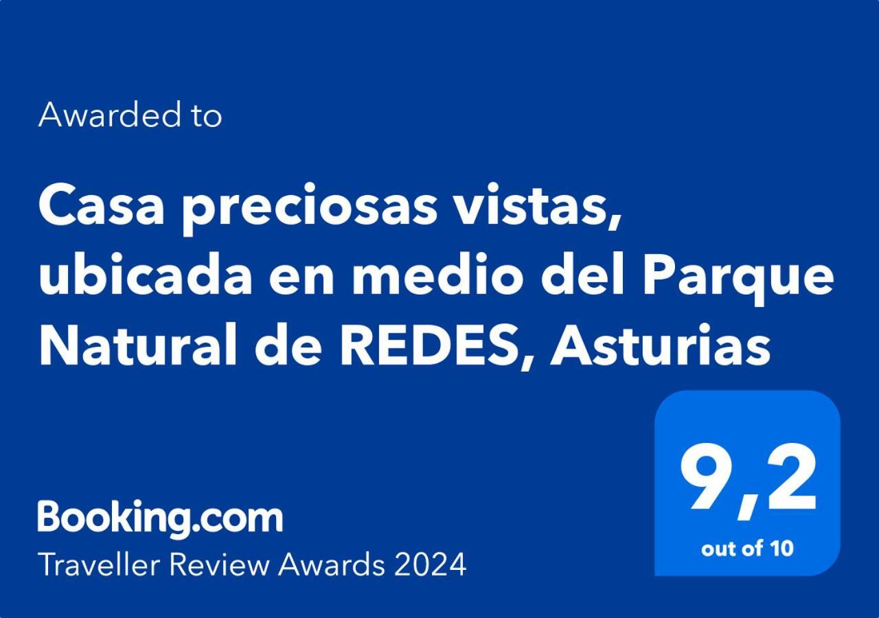 Casa preciosas vistas, ubicada en medio del Parque Natural de REDES, Asturias Caso Exterior foto